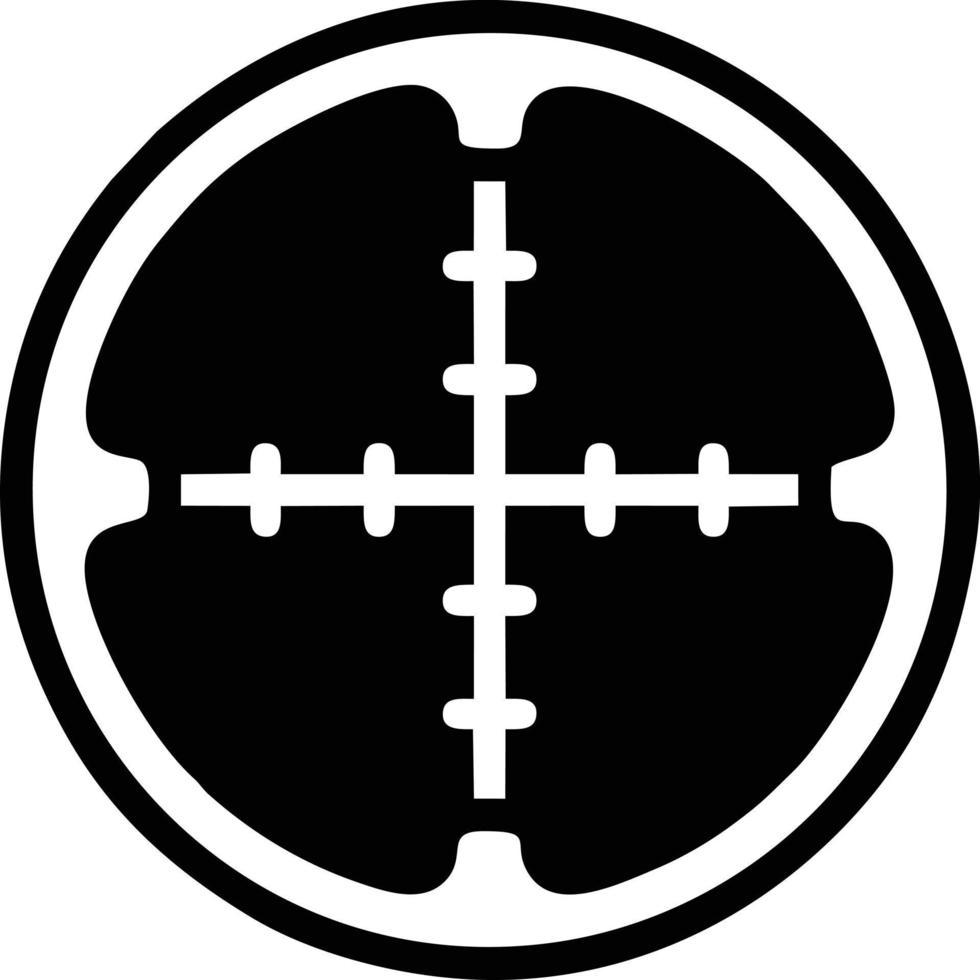 Target focus icon symbol design image, illustration of the success goal icon concept. EPS 10 vector