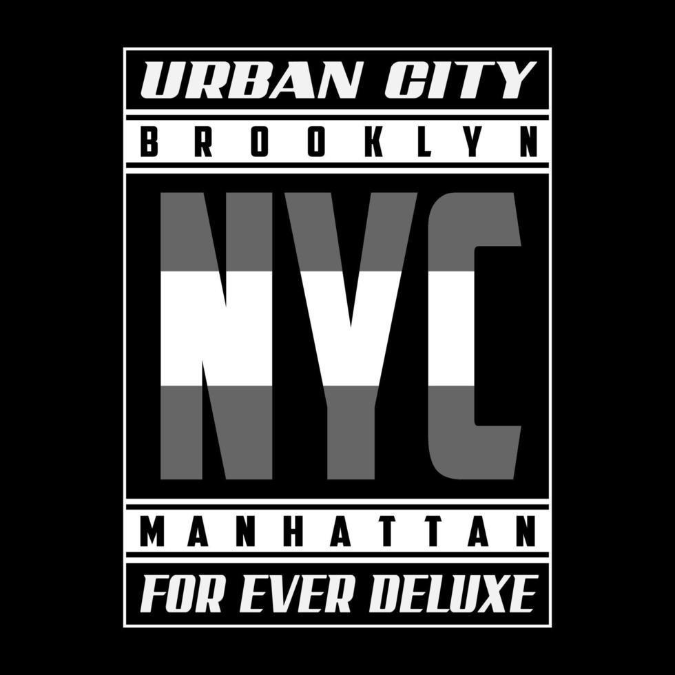 new york city vector text logo collection design