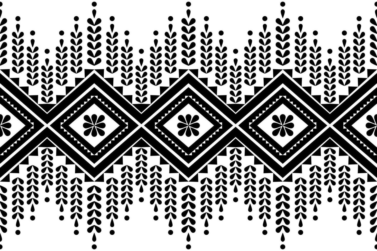Vector abstract ethnic geometric pattern design for background or wallpaper.