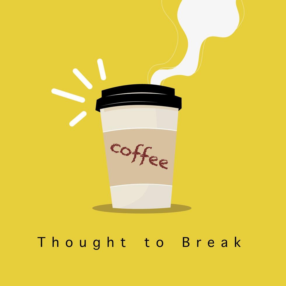 vector ilustración de café póster anuncio desolladores concepto.