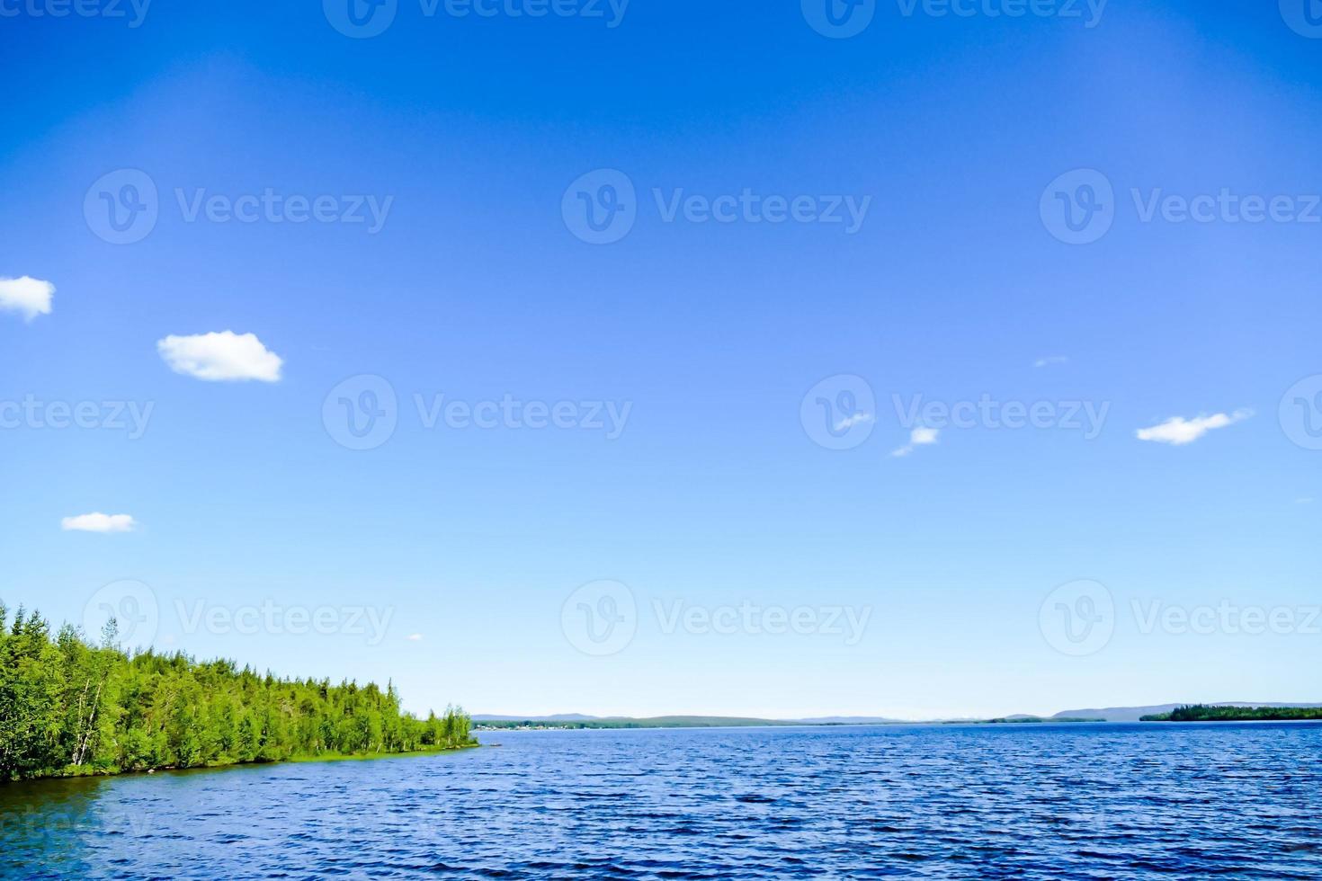 Rural landscape in Sweden photo