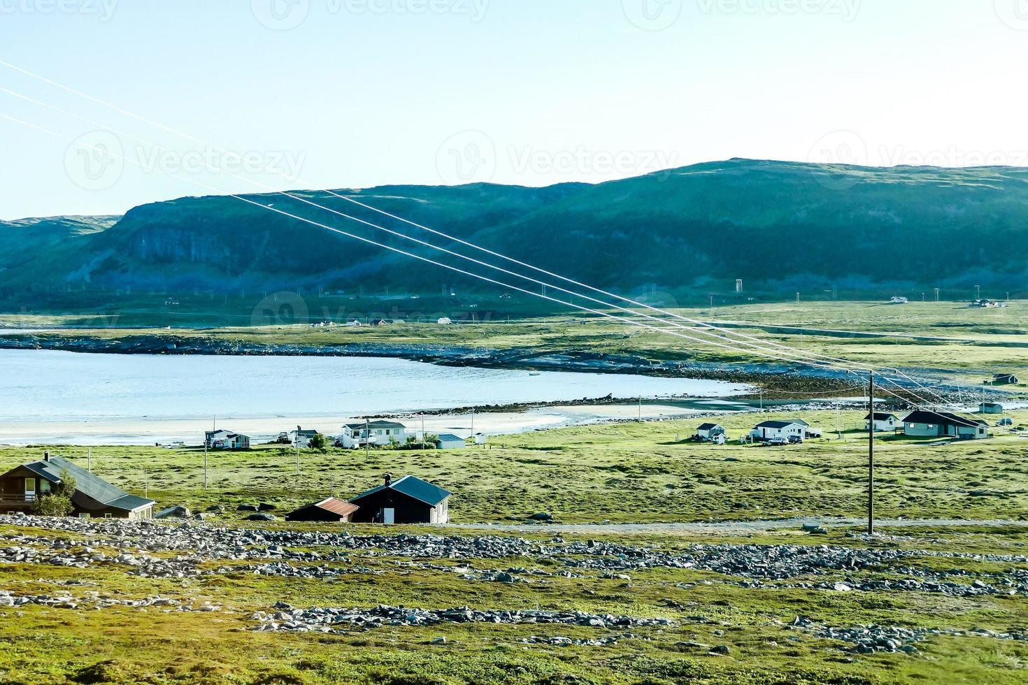 Rural landscape in Sweden photo