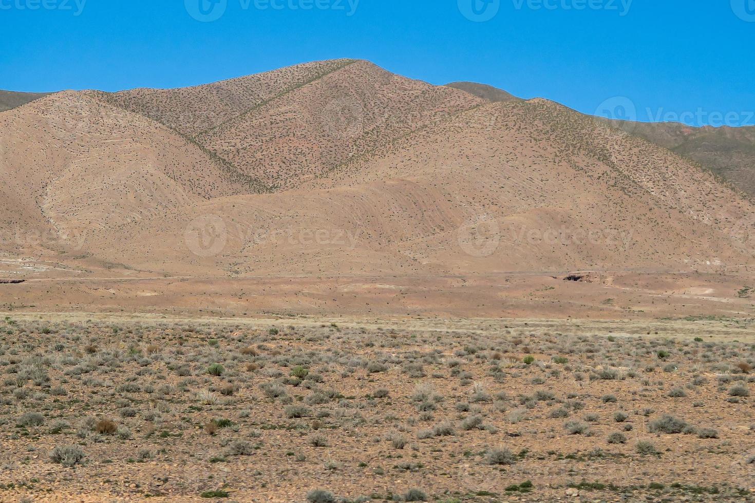 Scenic mountain landscape photo