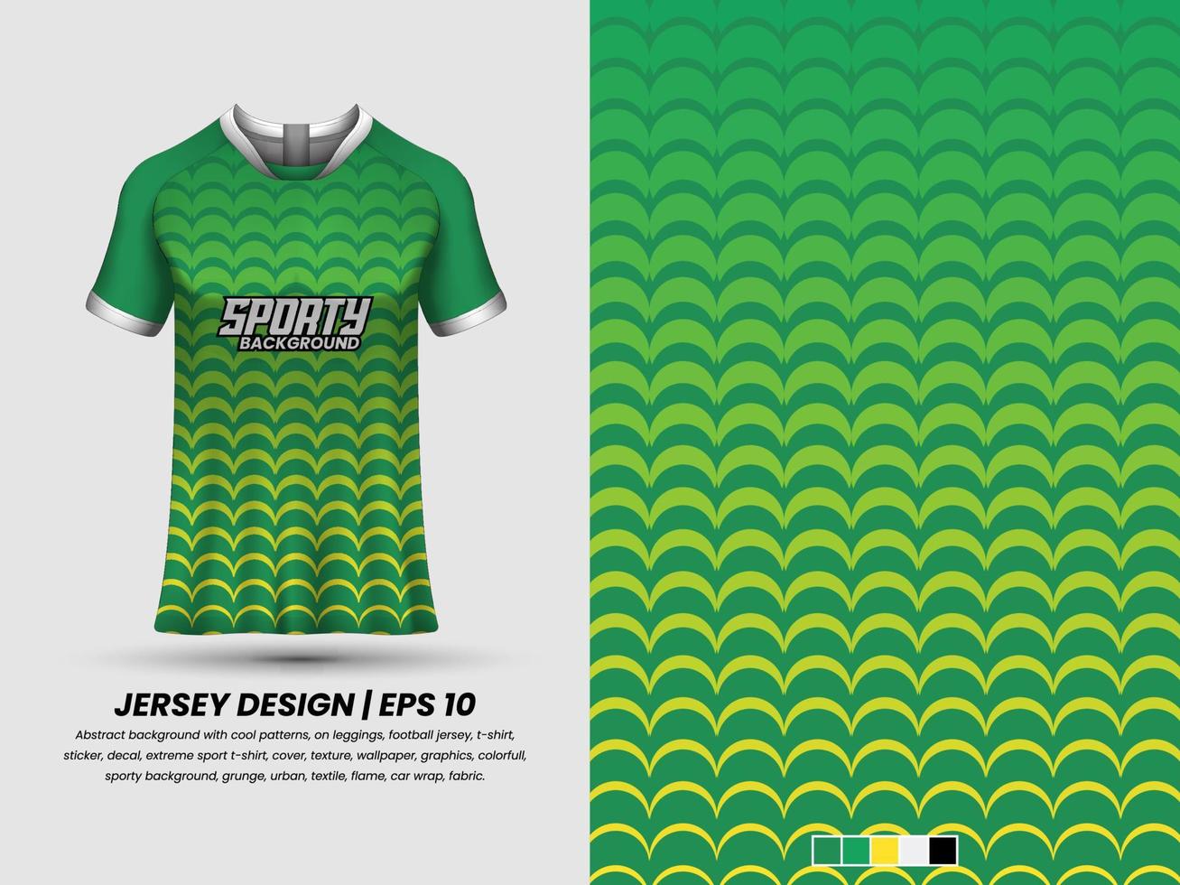 aplicacion modelo a jersey, Listo a imprimir, sublimación diseño vector