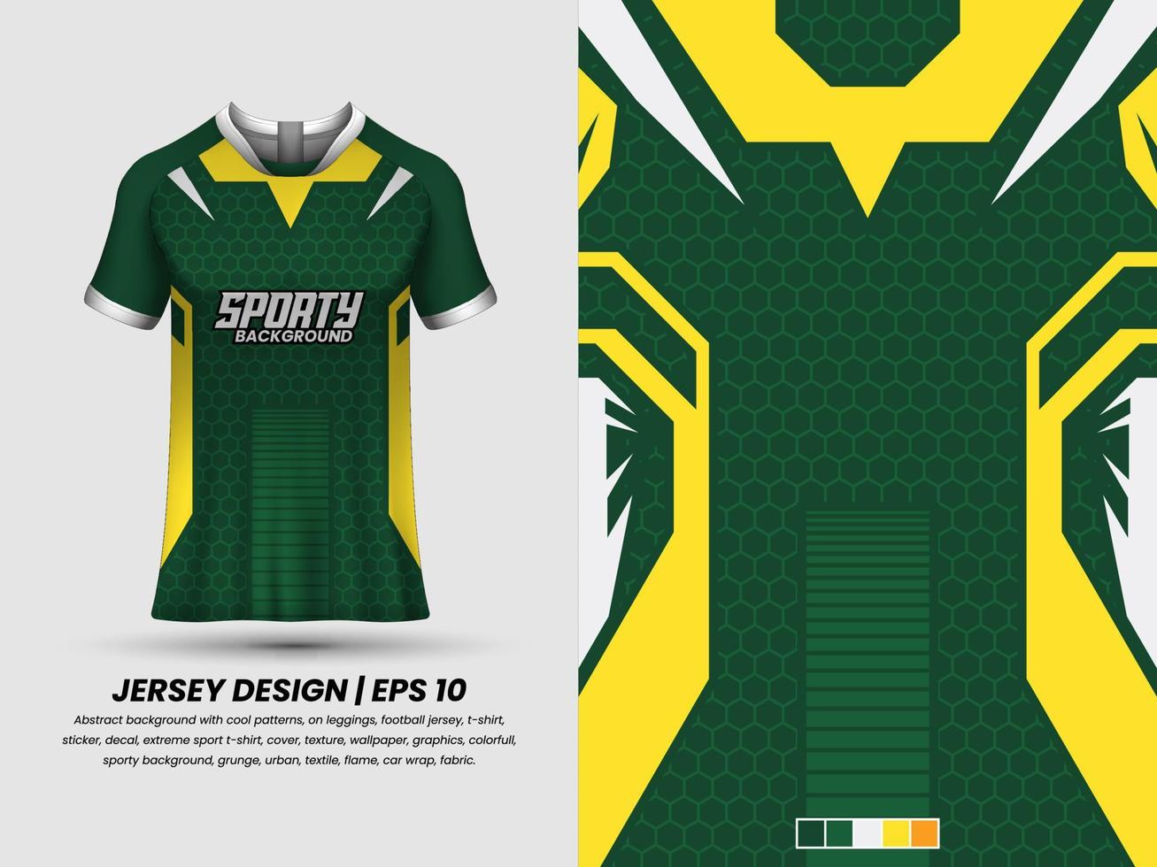 Apllication pattern to jersey, ready to print, sublimation design vector
