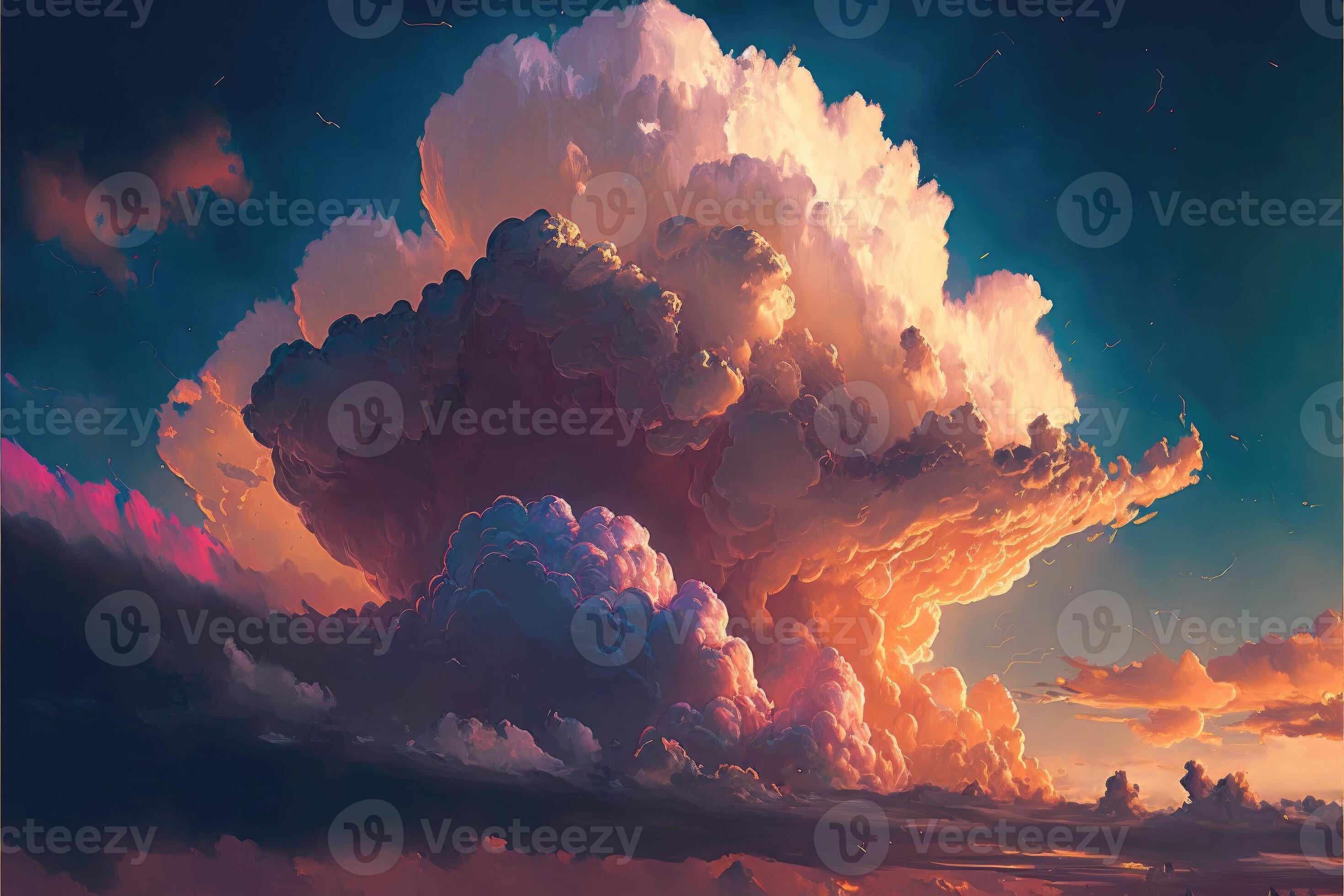 Cloud on the sky abstract background. 21837344 Stock Photo at Vecteezy