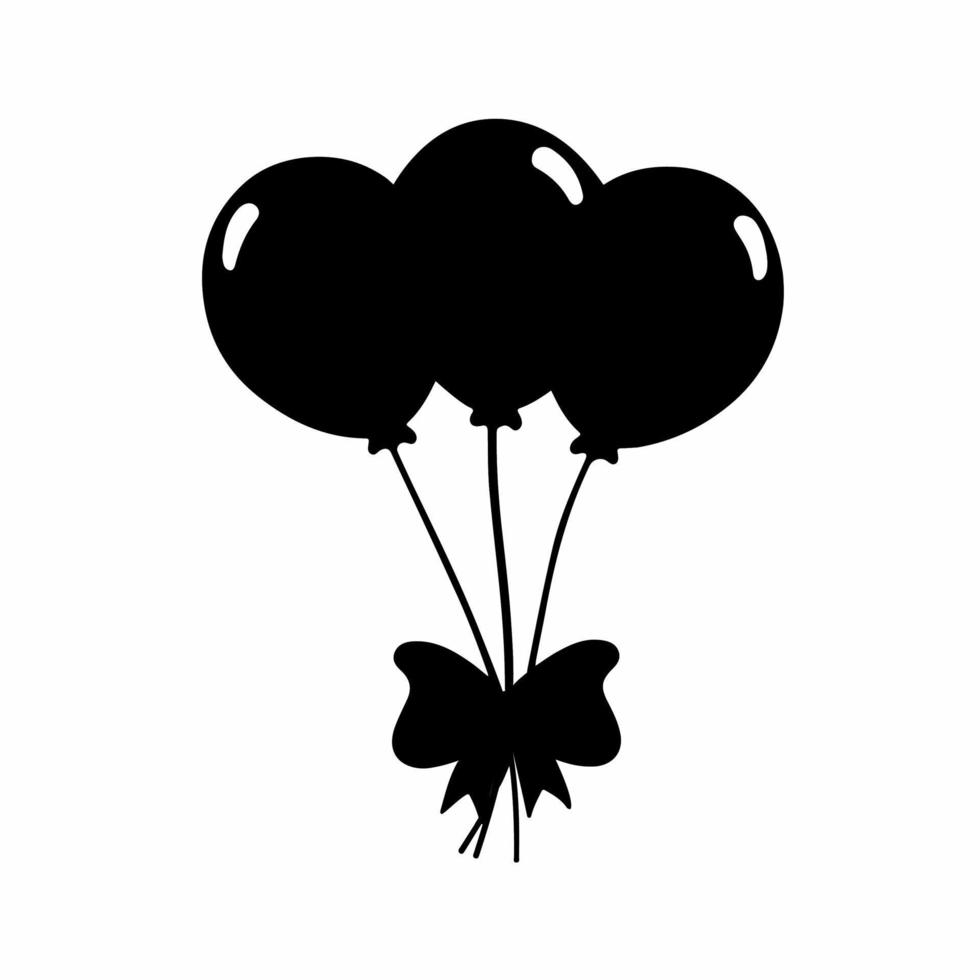 Ballon icon simple illustration. Stock vector. vector