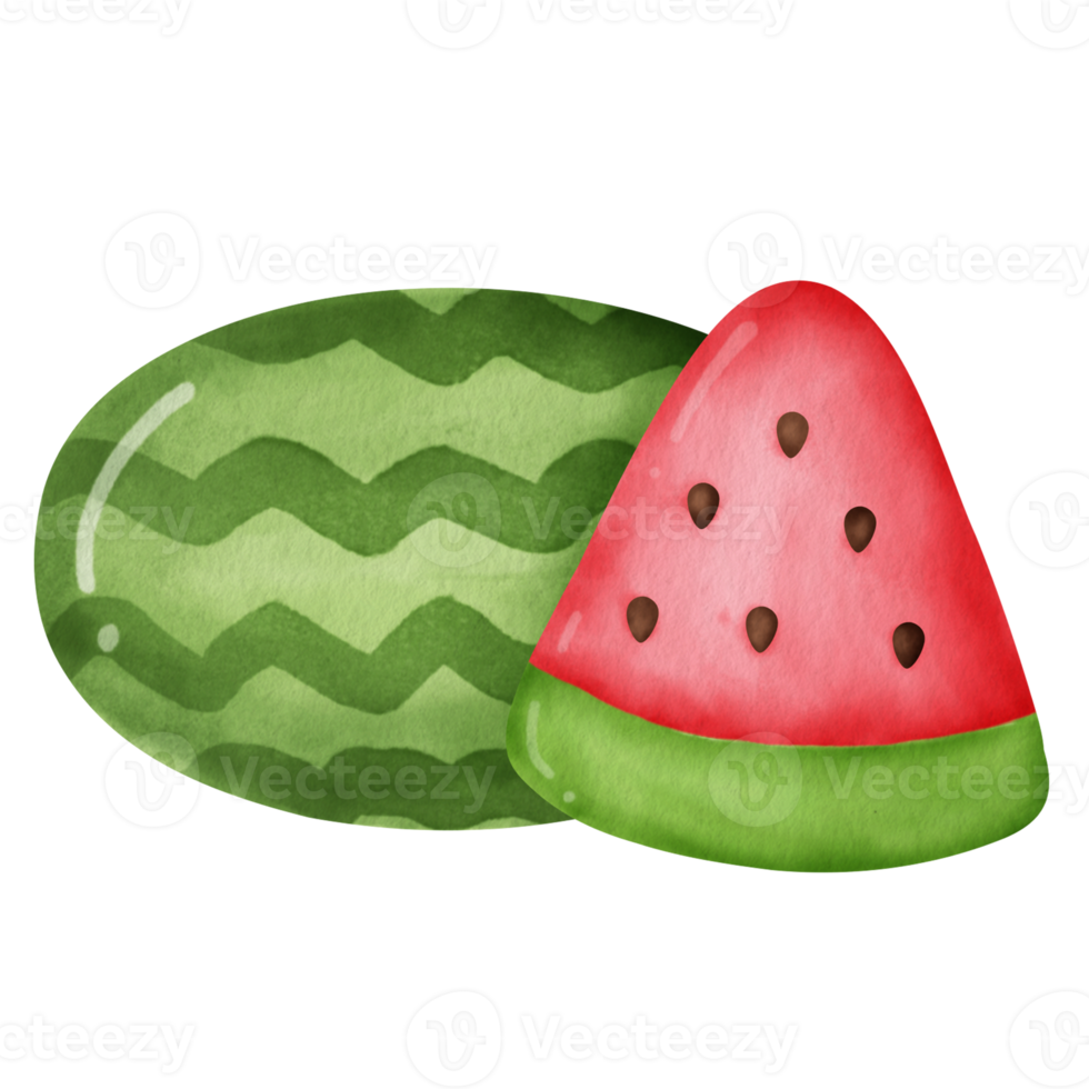 Free Hand drawn collection of watermelons. 21837580 PNG with