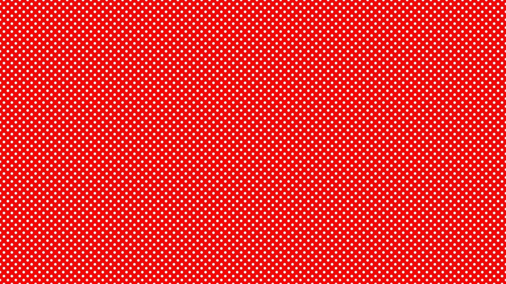 white color polka dots over red background vector
