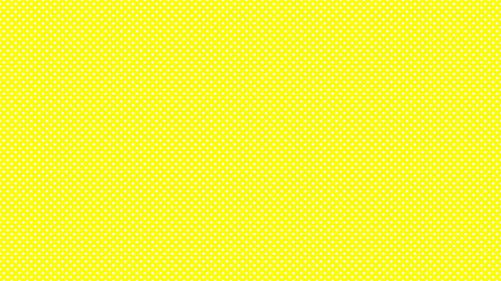 white color polka dots over yellow background vector