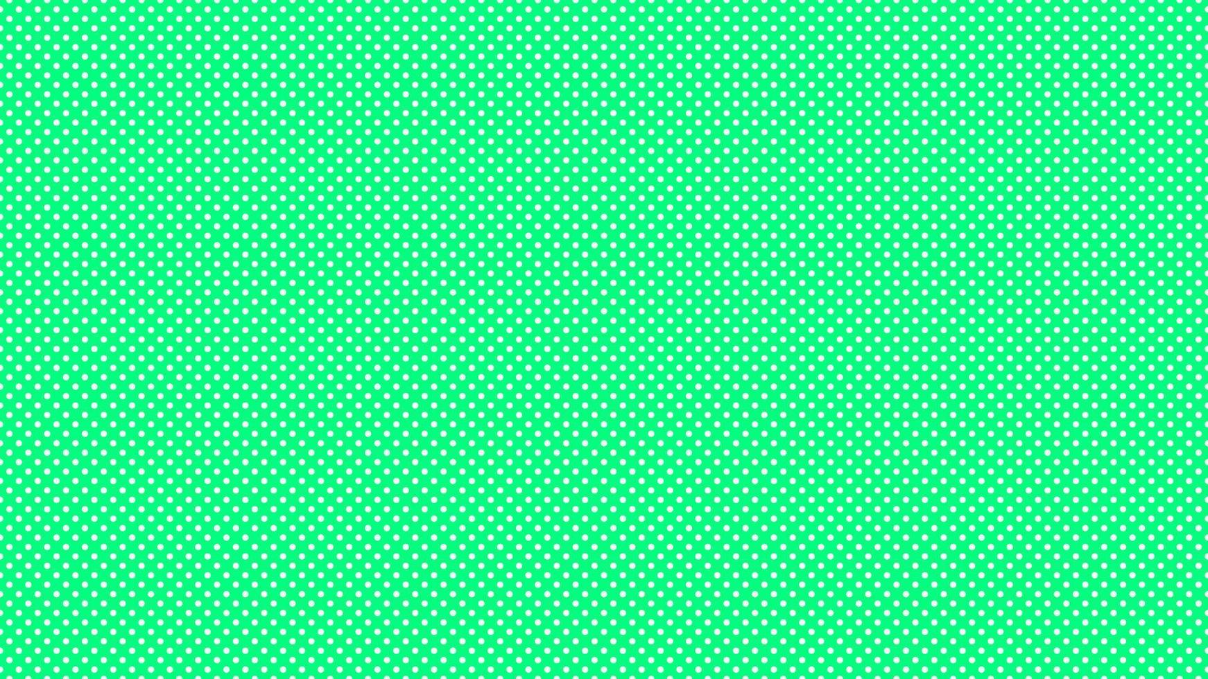 white color polka dots over spring green background vector