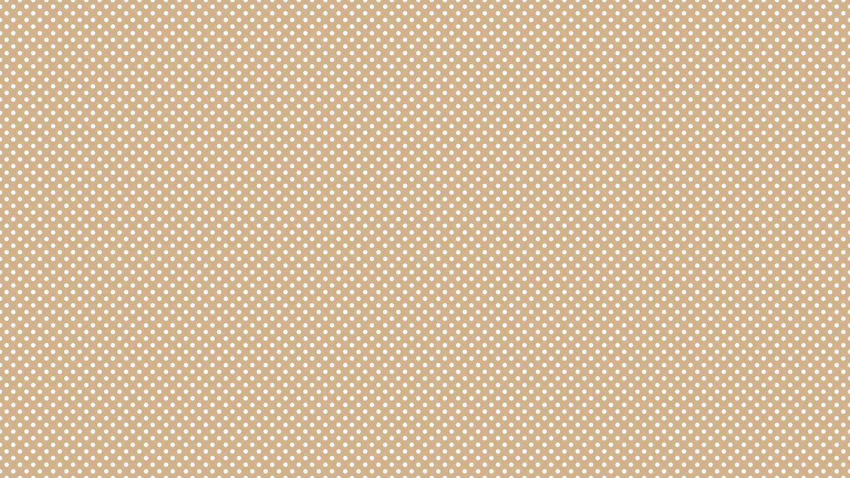 white color polka dots over tan brown background vector