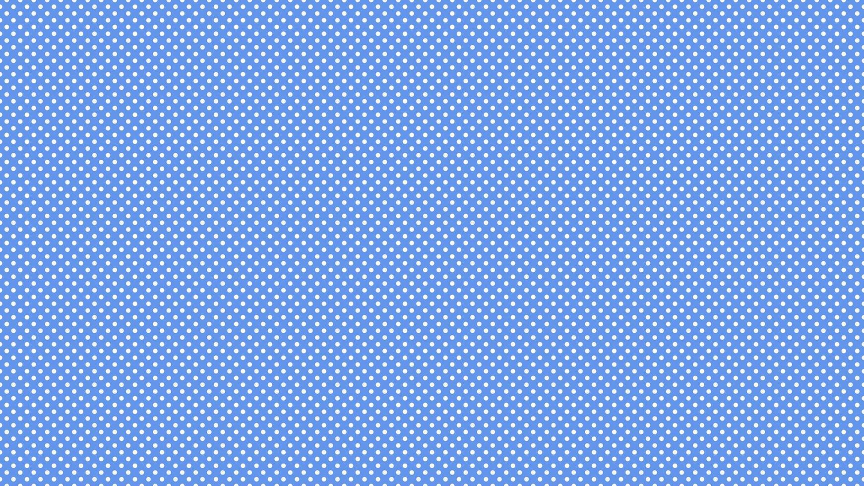 white color polka dots over cornflower blue background vector