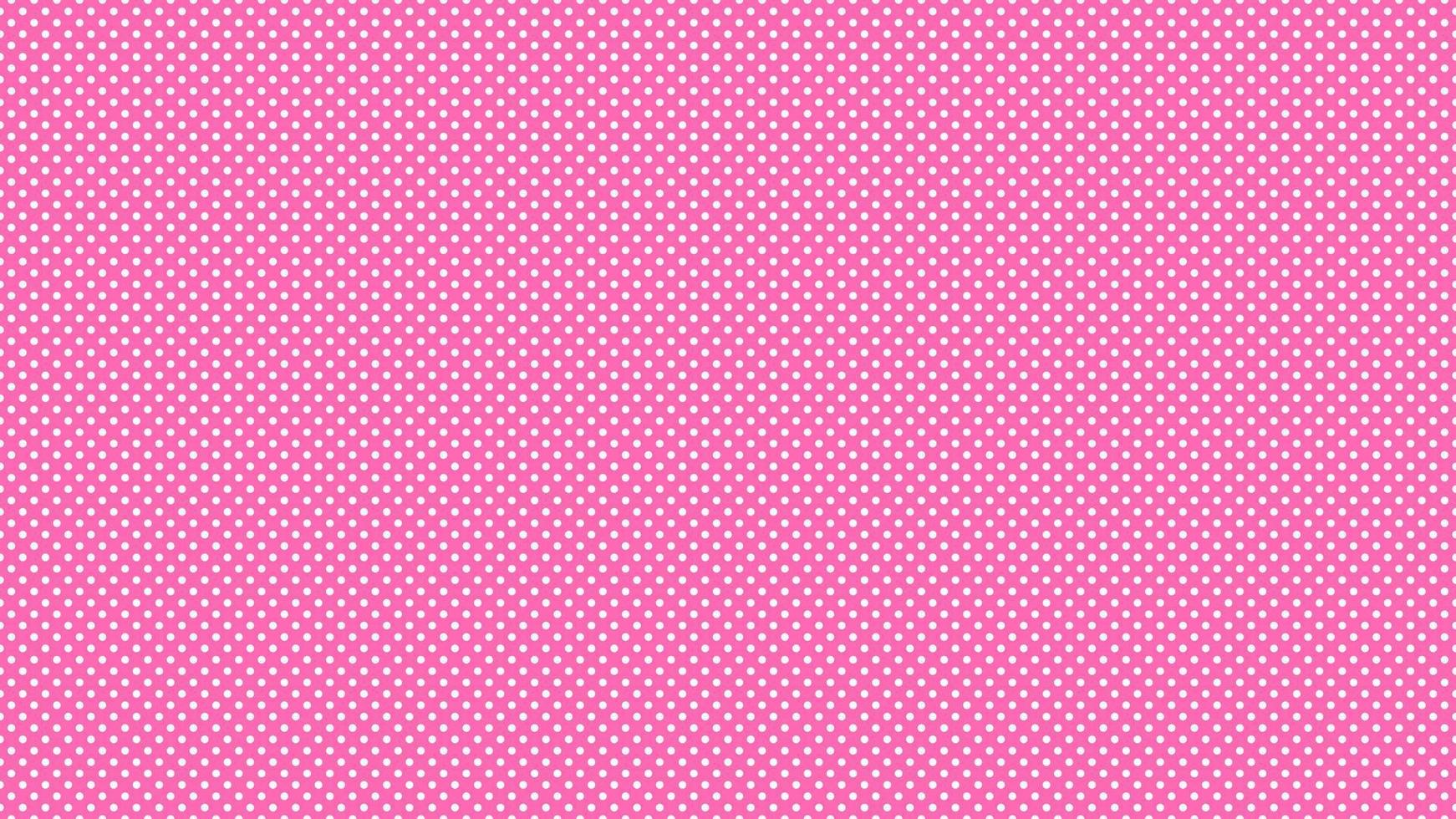 white color polka dots over hot pink background vector