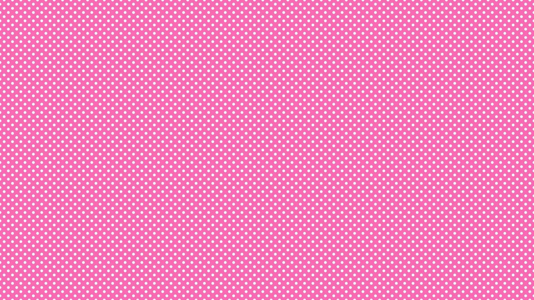 white color polka dots over hot pink background vector