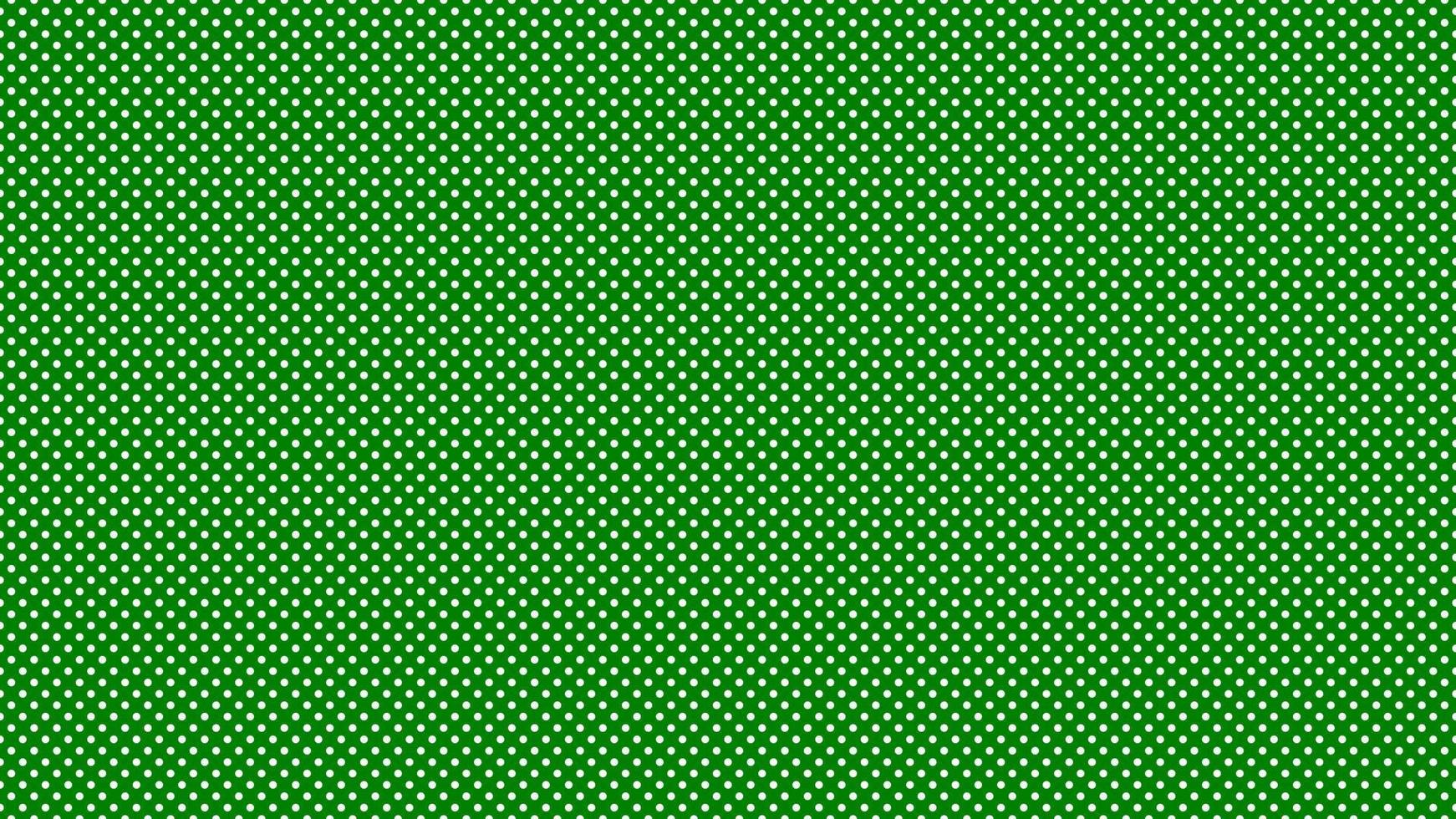 white color polka dots over green background vector