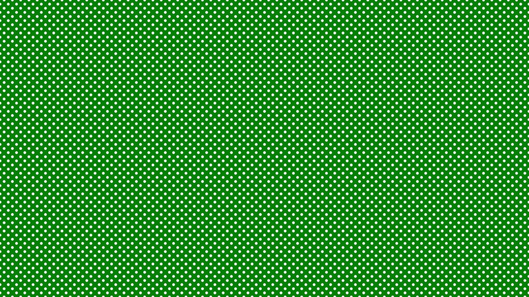 white color polka dots over green background vector