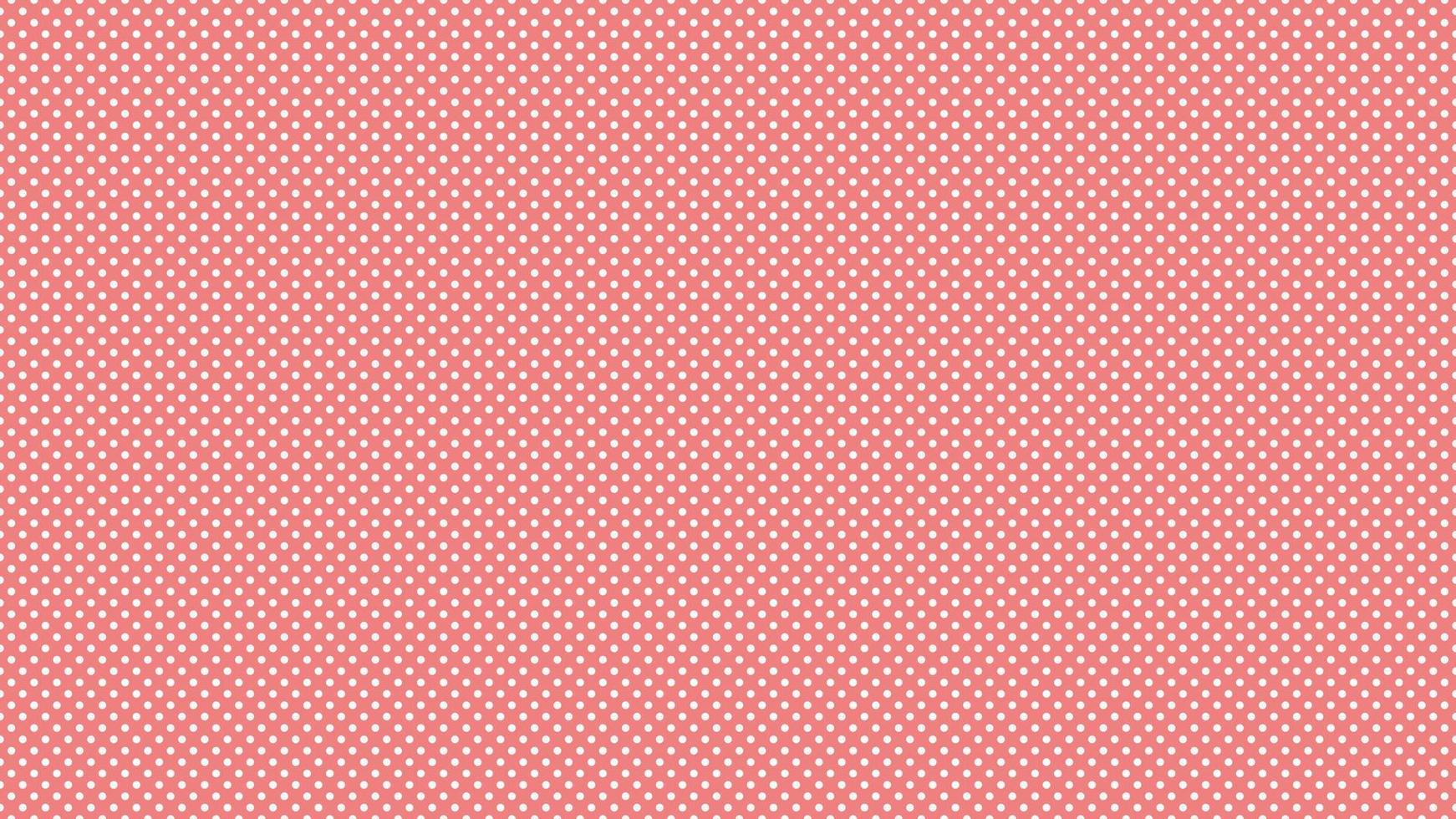white color polka dots over light coral red background vector