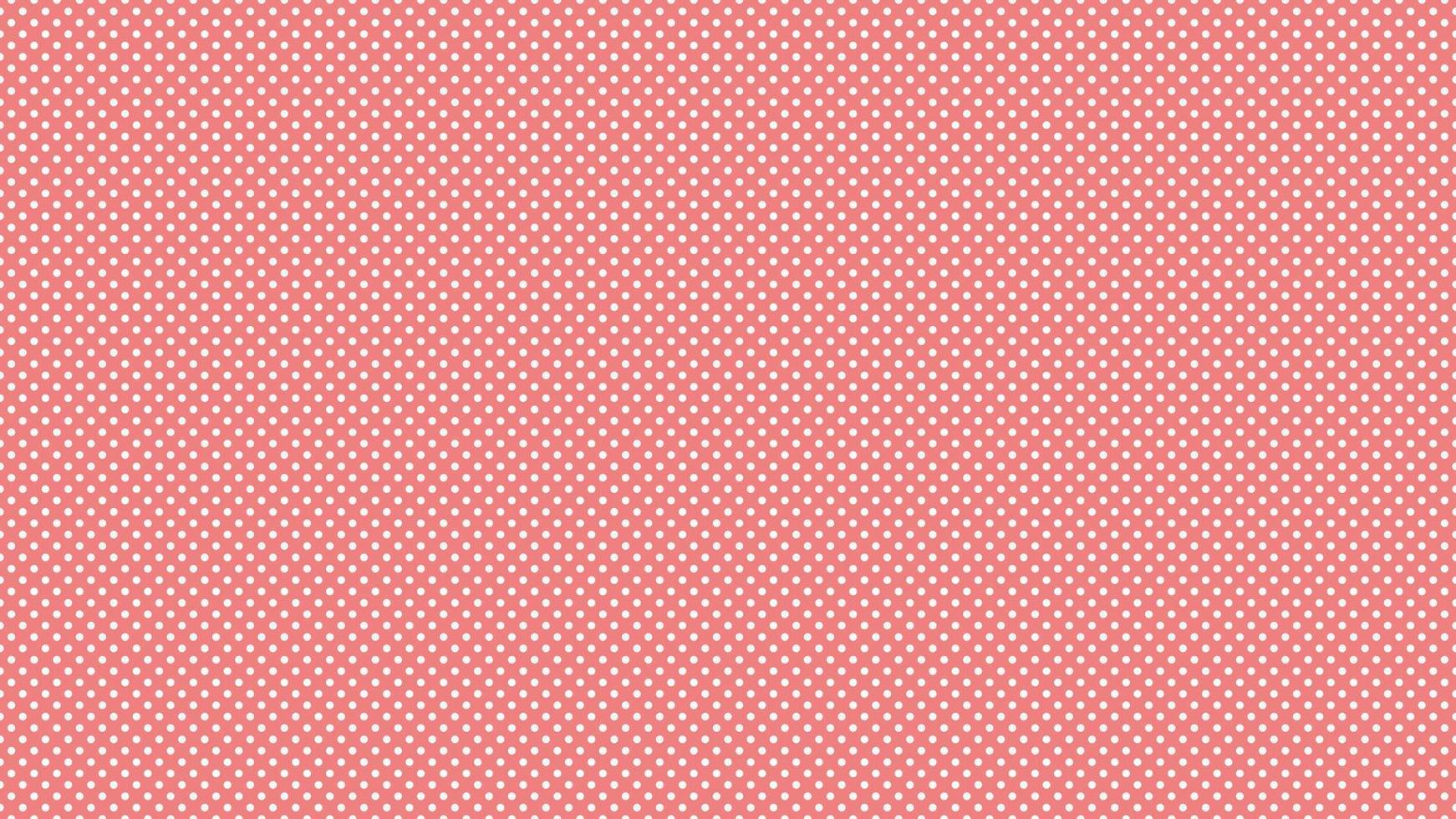 white color polka dots over light coral red background vector