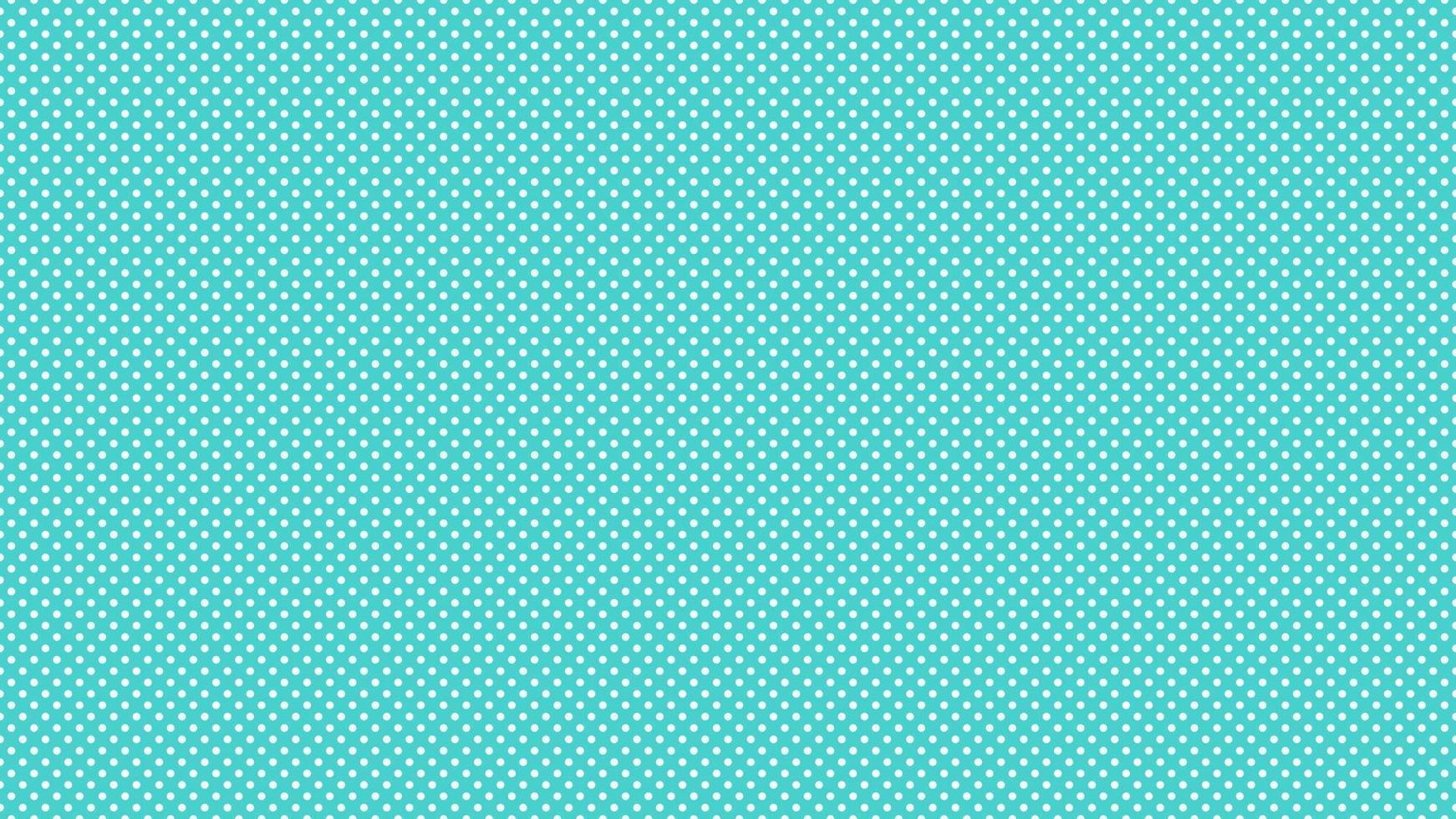 white color polka dots over medium turquoise cyan background vector