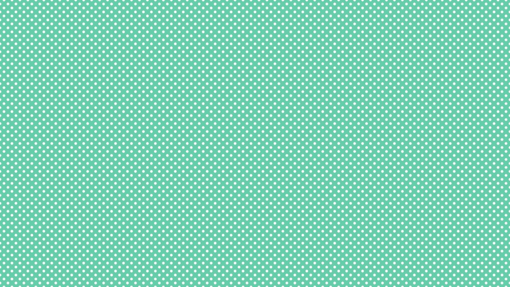 white color polka dots over medium aquamarine green background vector