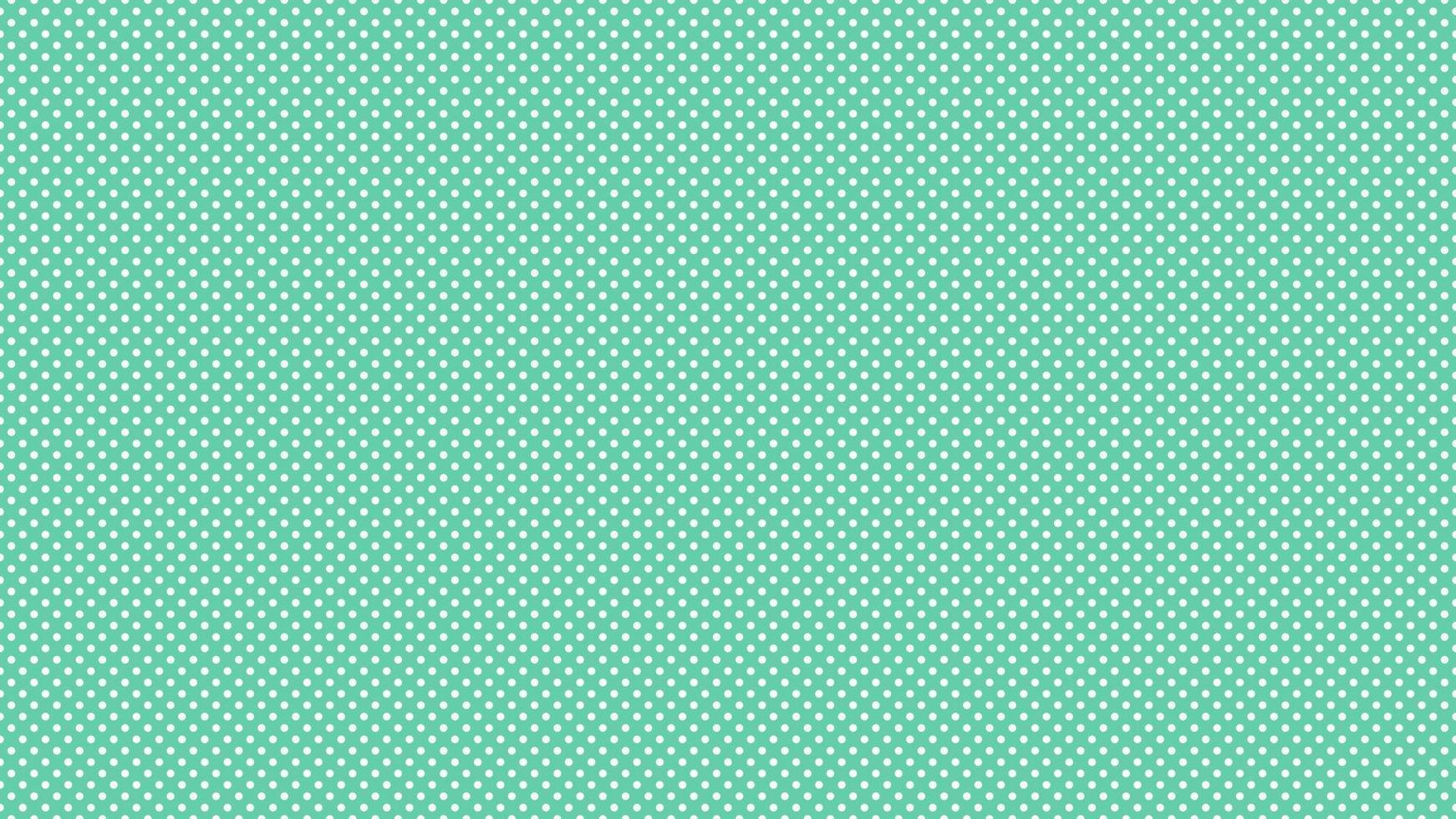 white color polka dots over medium aquamarine green background vector