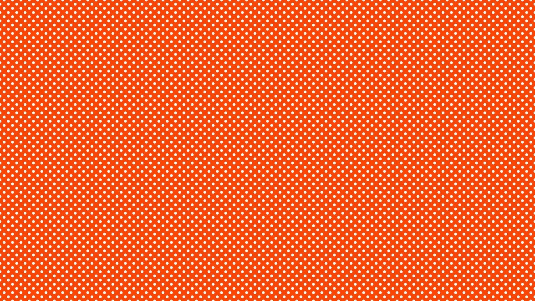 white color polka dots over orange red background vector