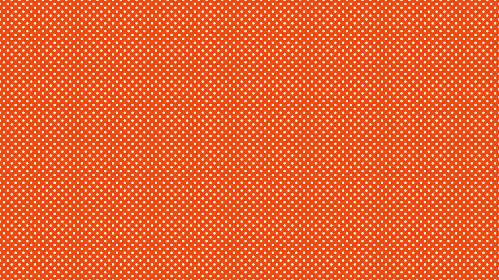 white color polka dots over orange red background vector