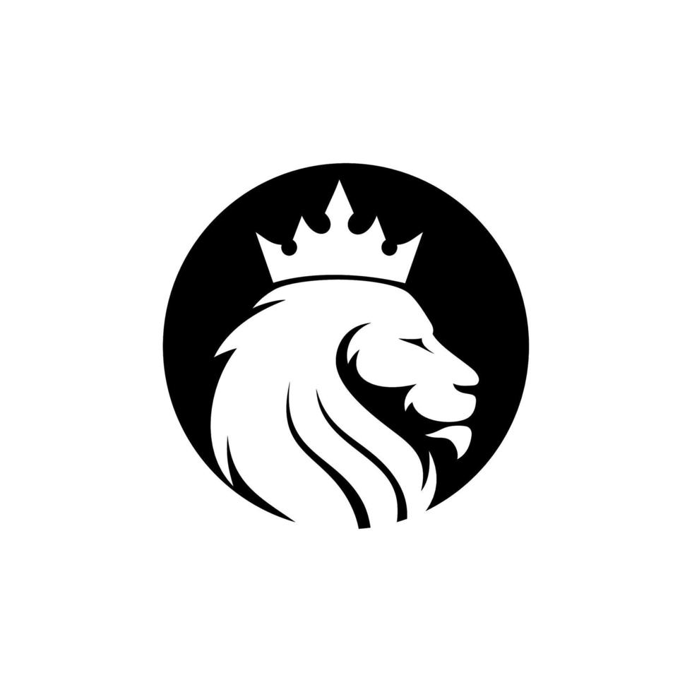 lion head vector logo 21837873 Vector Art at Vecteezy