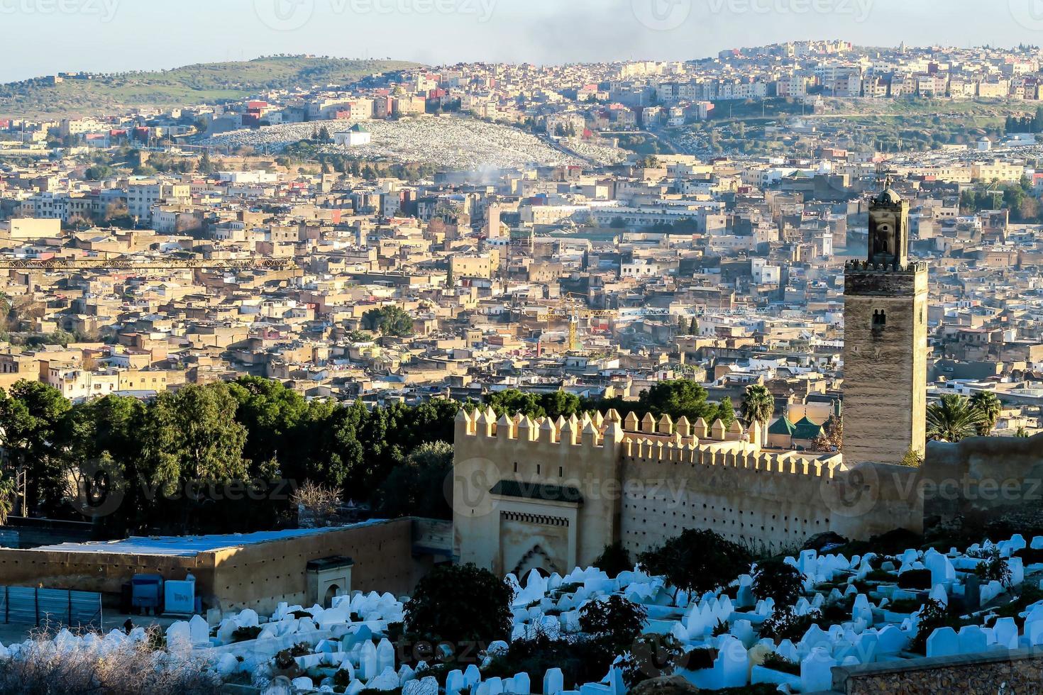 View of Marrakech, Morocco photo