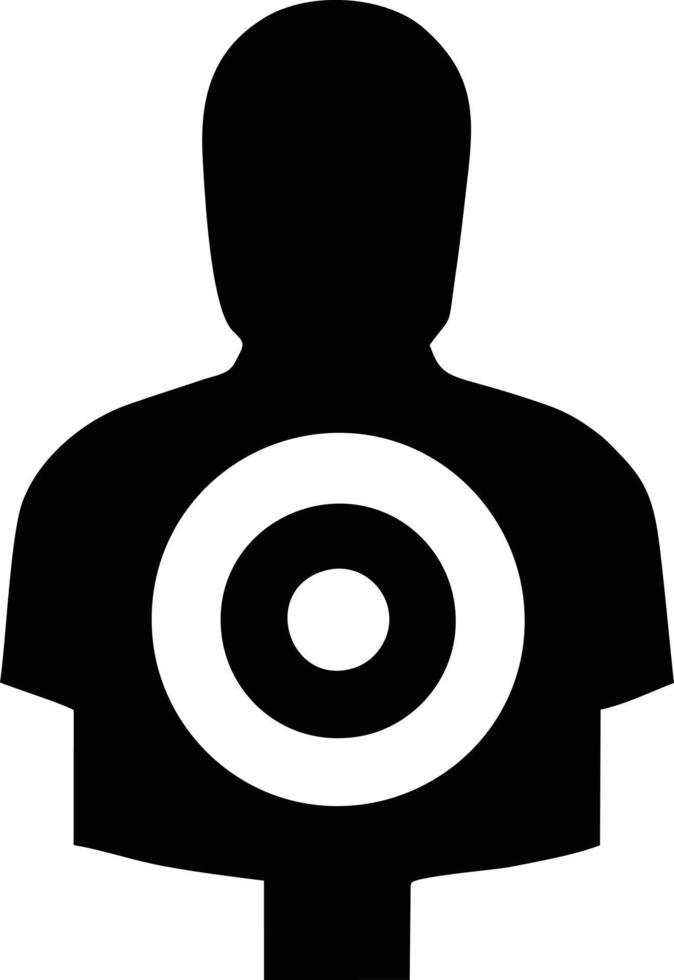 Target focus icon symbol design image, illustration of the success goal icon concept. EPS 10 vector
