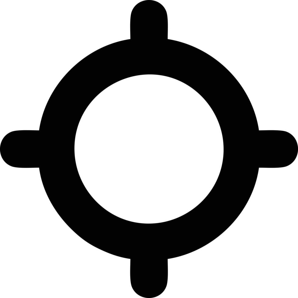 Target focus icon symbol design image, illustration of the success goal icon concept. EPS 10 vector