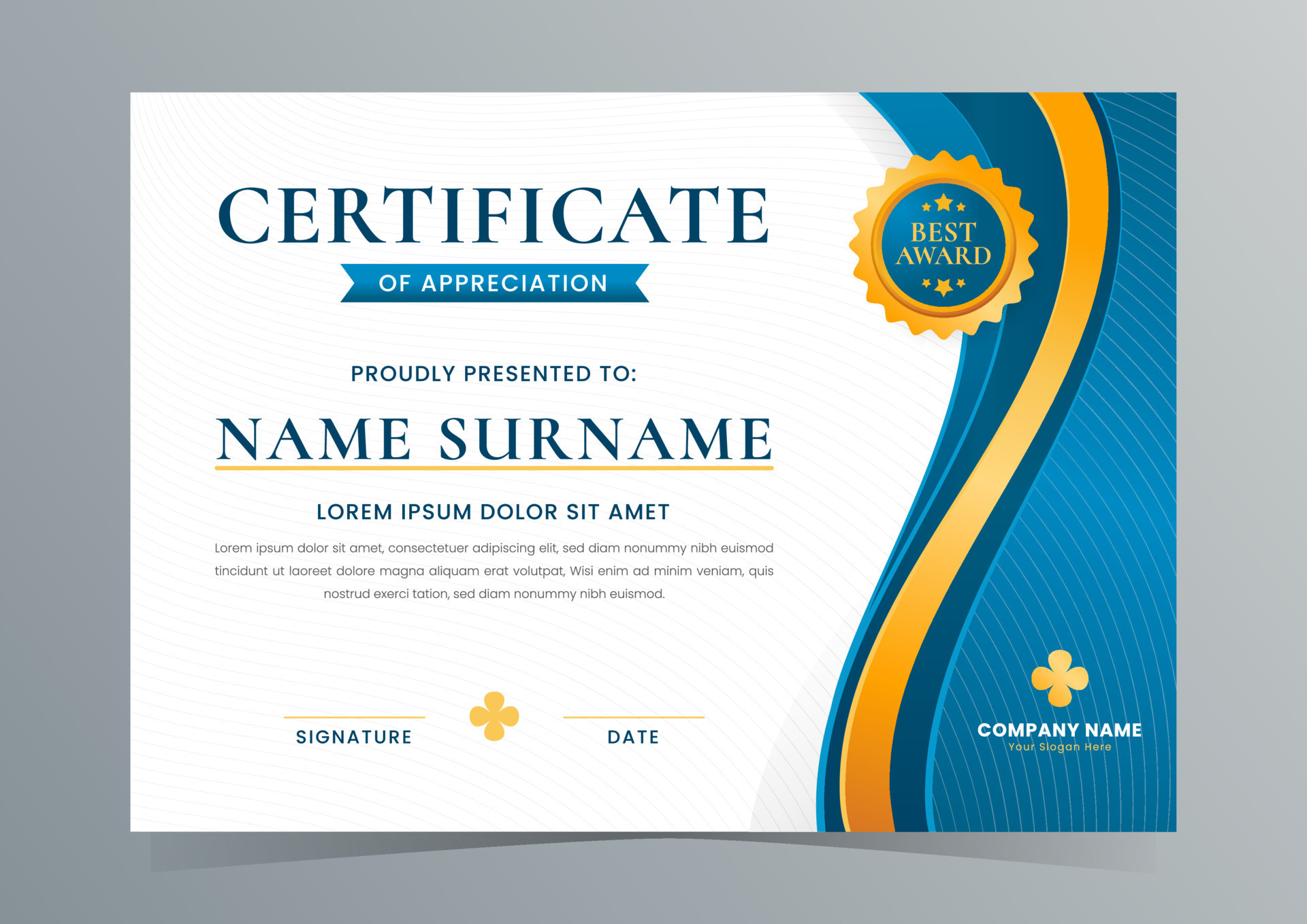 Professional Certificate Template 21838923 Vector Art At Vecteezy professional-certificate-template-21838923-vector-art-at-vecteezy