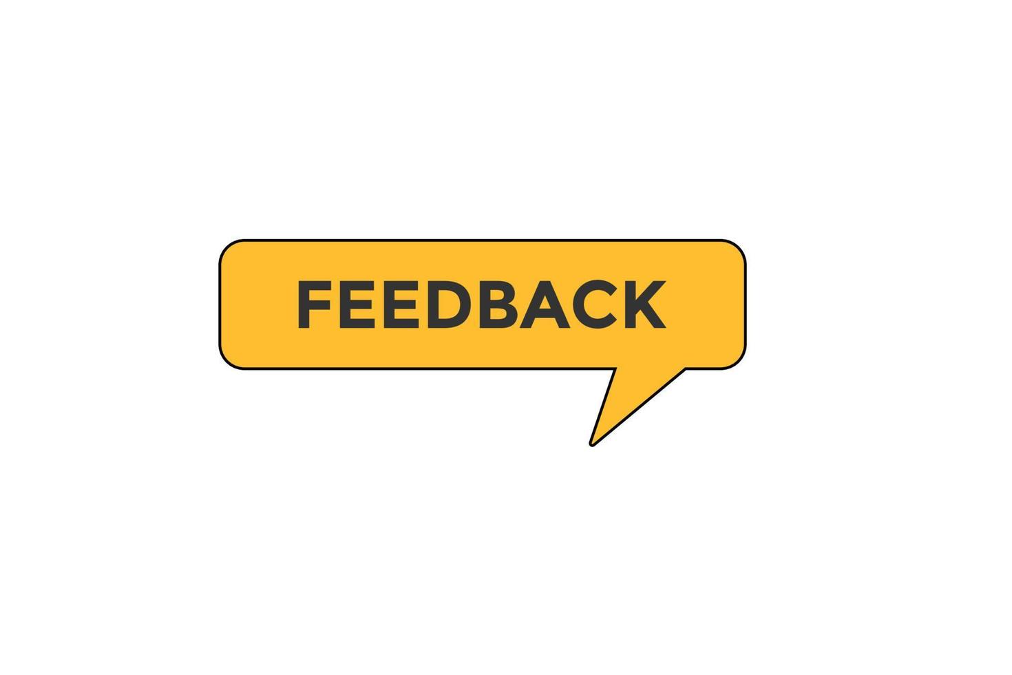 feedback vectors.sign label bubble speech feedback vector