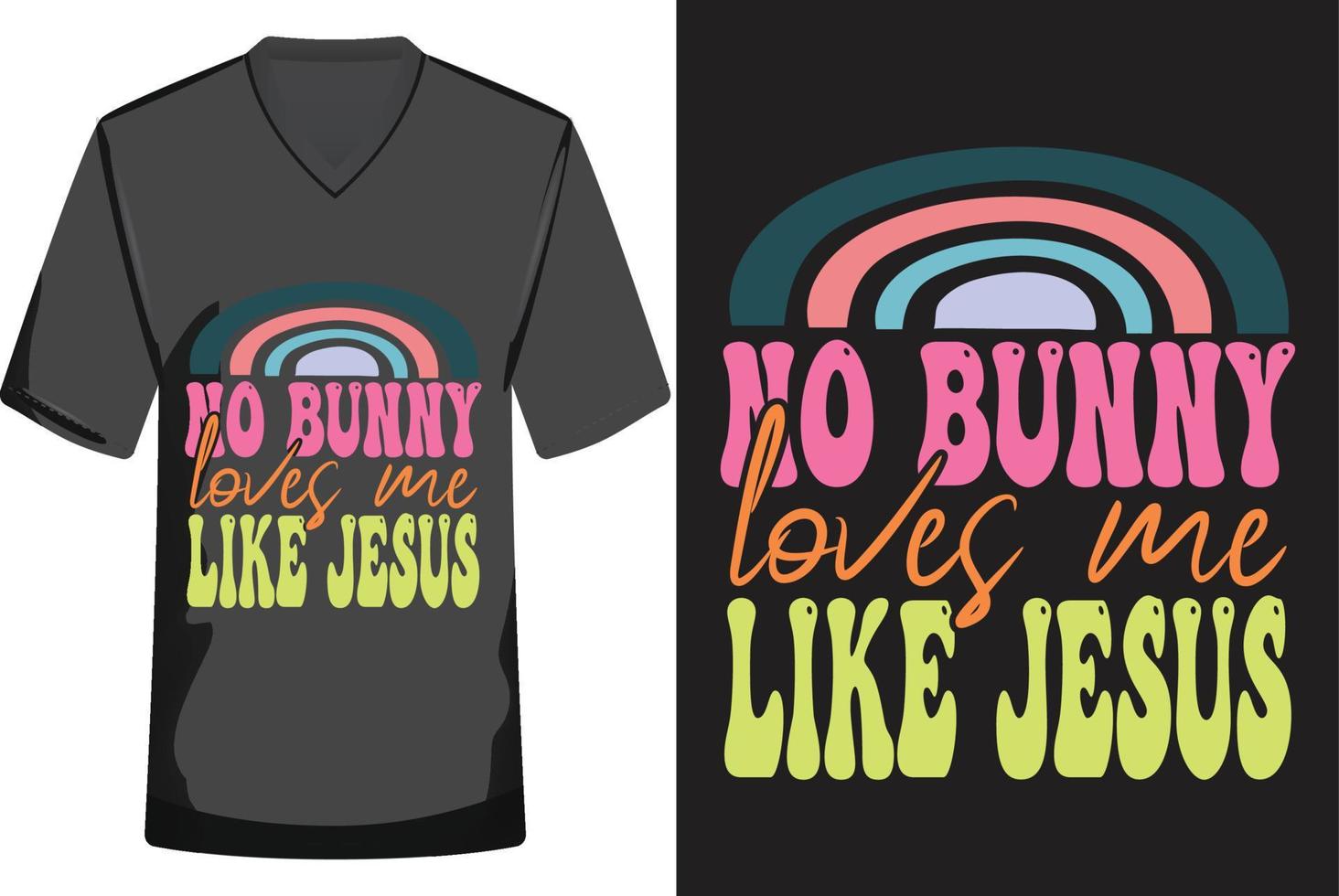 contento Pascua de Resurrección retro camiseta diseño vector