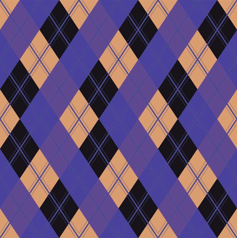 Argyle Pattern vector geometric