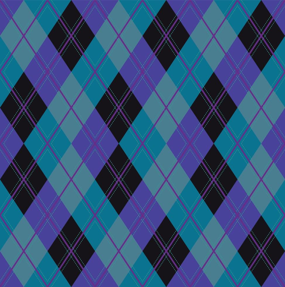 Argyle Pattern vector geometric