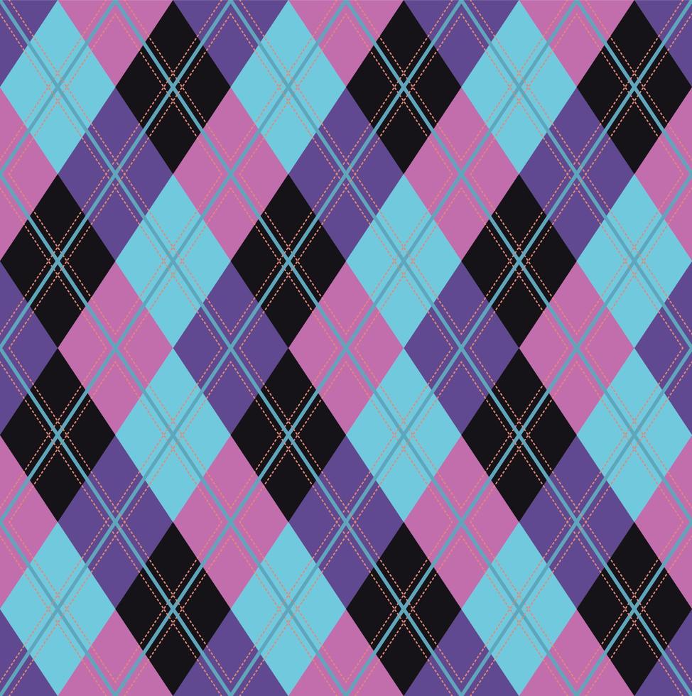 Argyle Pattern vector geometric