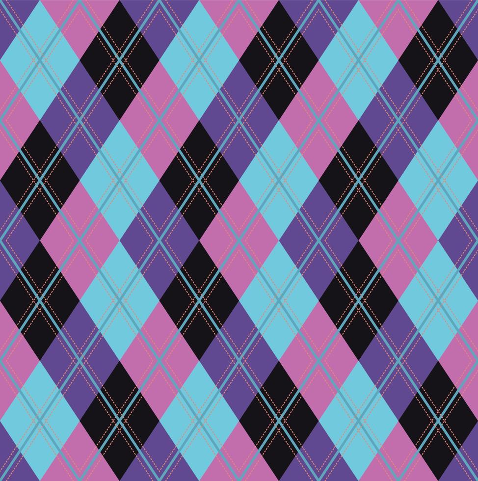 Argyle Pattern vector geometric