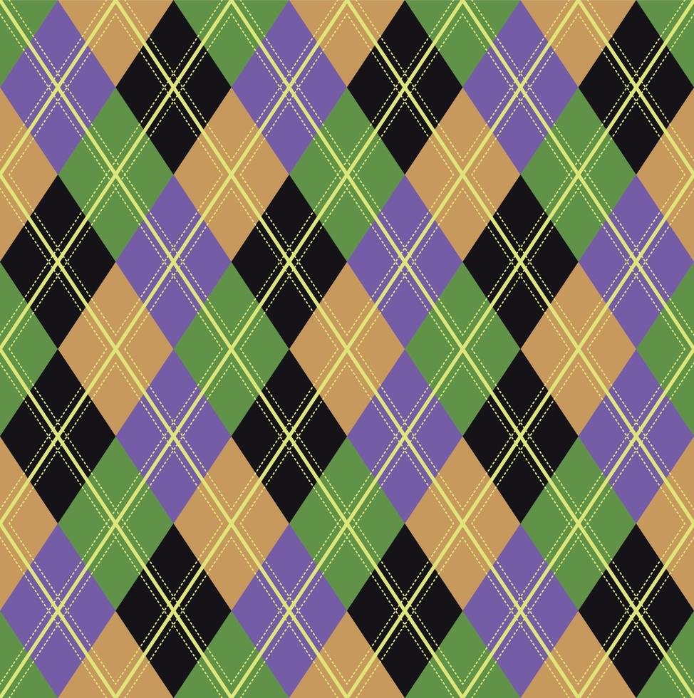 Argyle Pattern vector geometric