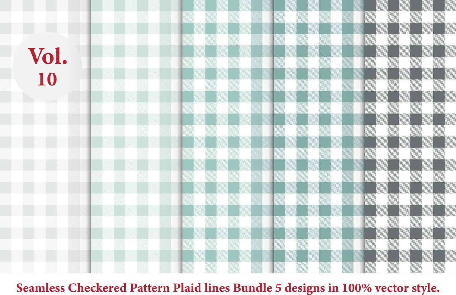 Plaid lines Pattern ,checkered pattern vector