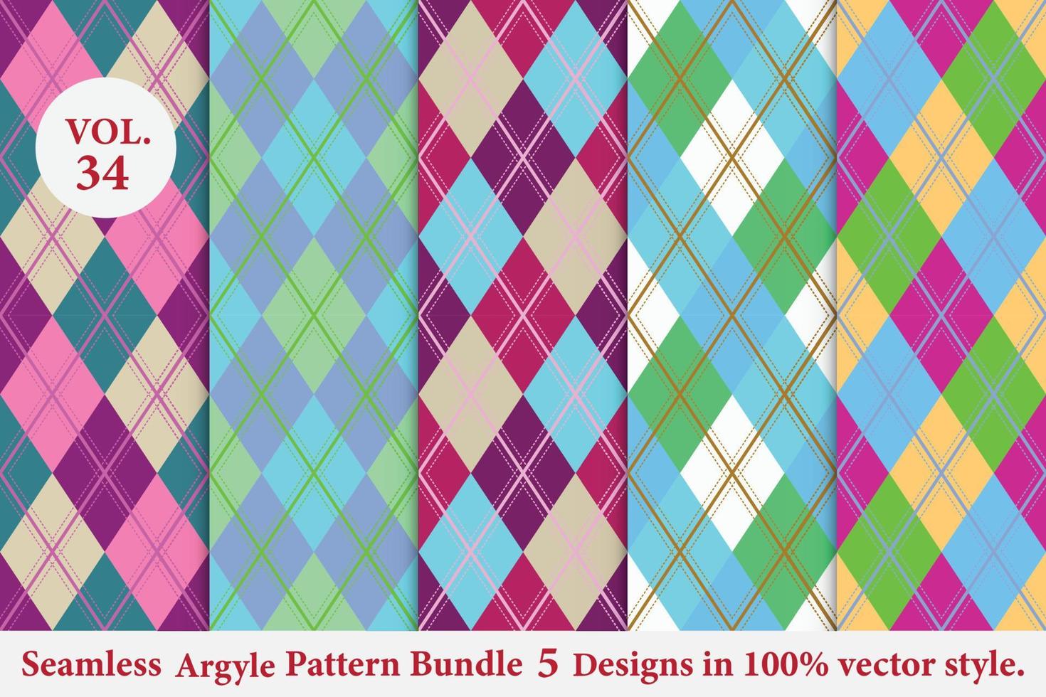 Argyle Pattern vector,geometric, background,Classic Knitted,plaid vector