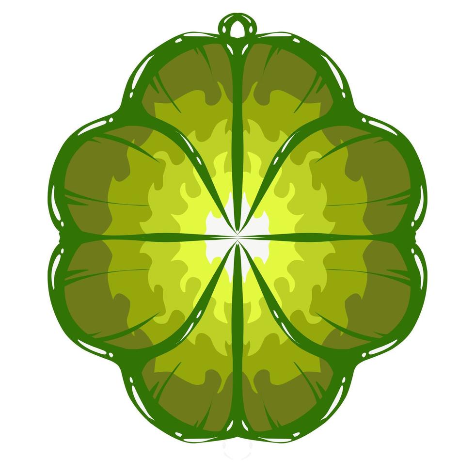 Illustration of a green lantern with a yellow flame on the theme of Ramadan, Eid al-Fitr and Eid al-Adha vector
