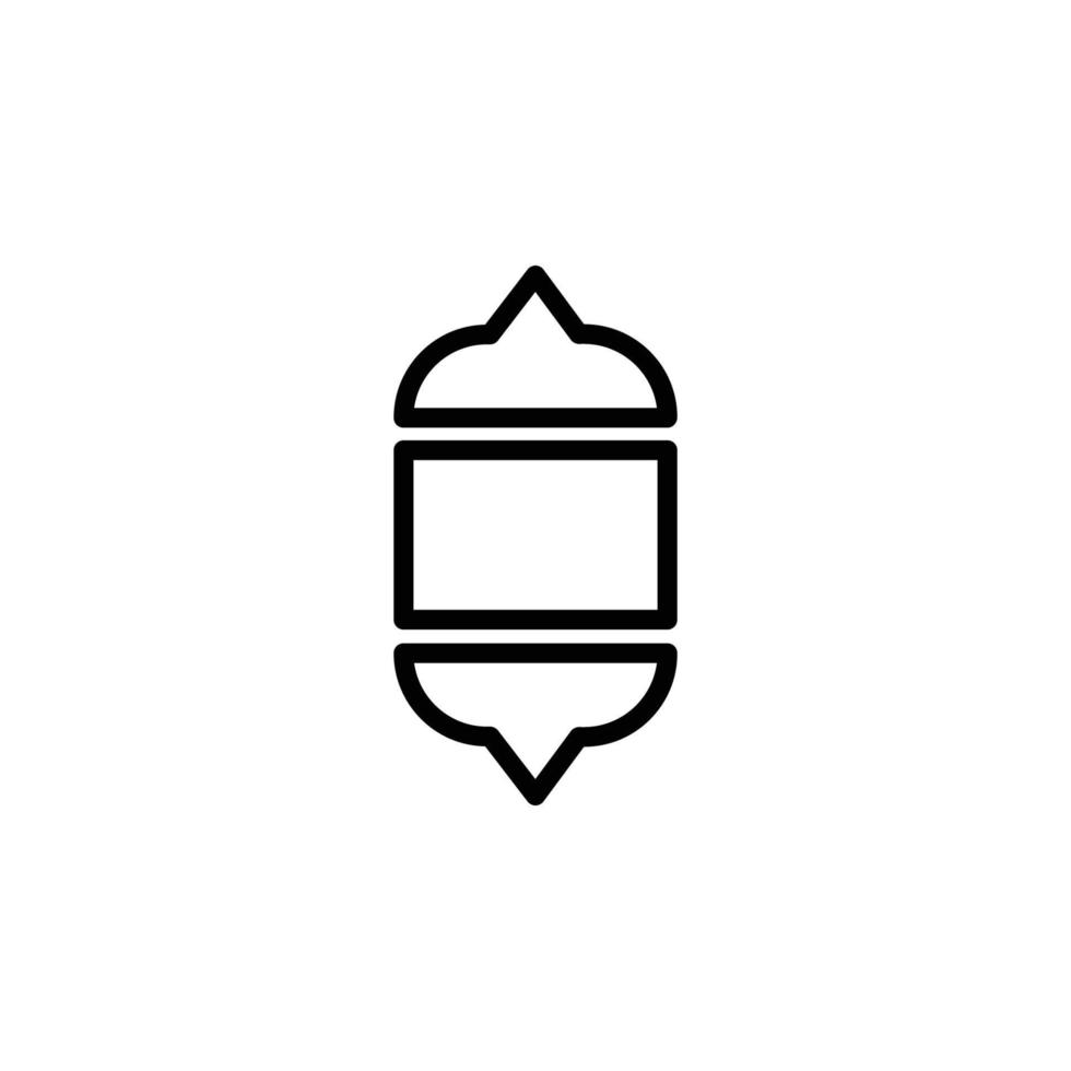 ornamen sign symbol. vector illustration on white background