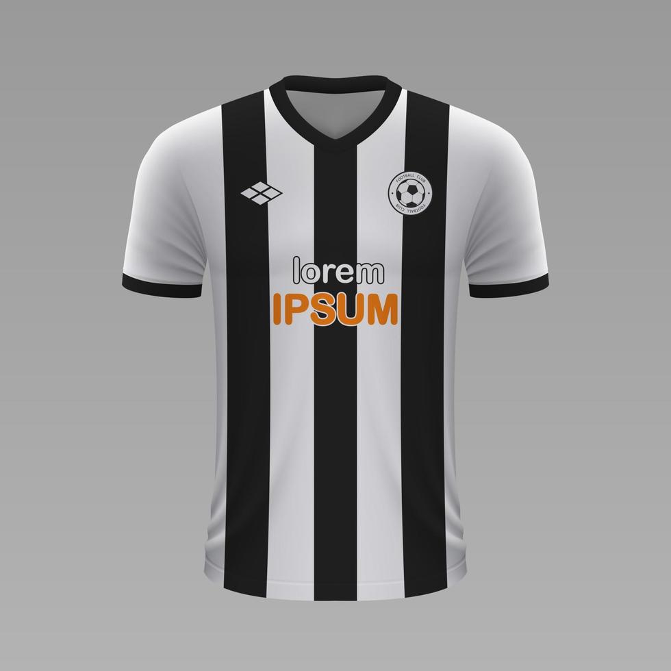 realista fútbol camisa 2020 atlético mineiro vector