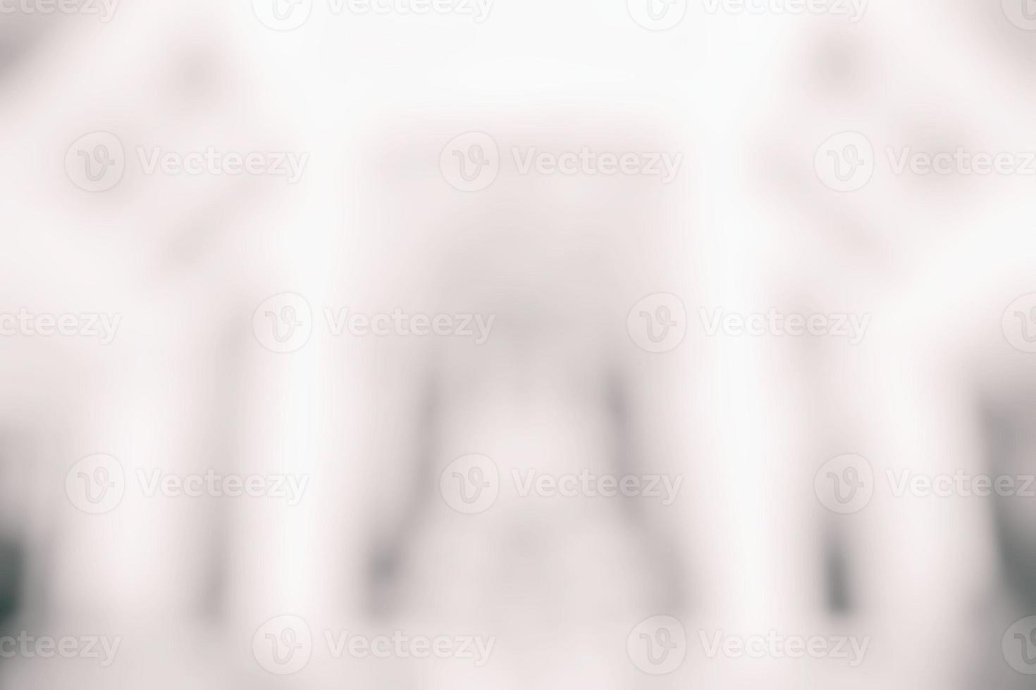 Blurred White Room Background, Suitable for Product Display and Business Concept. photo