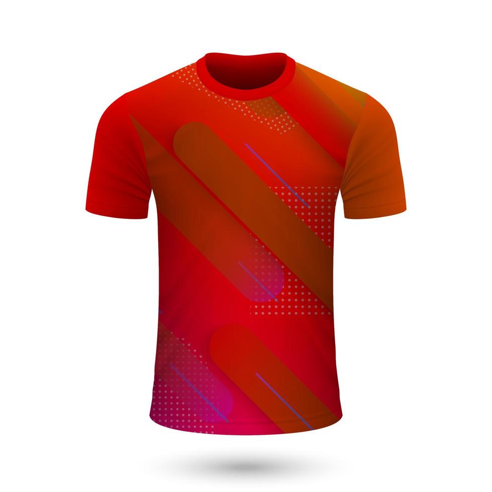 deporte camisa diseño vector