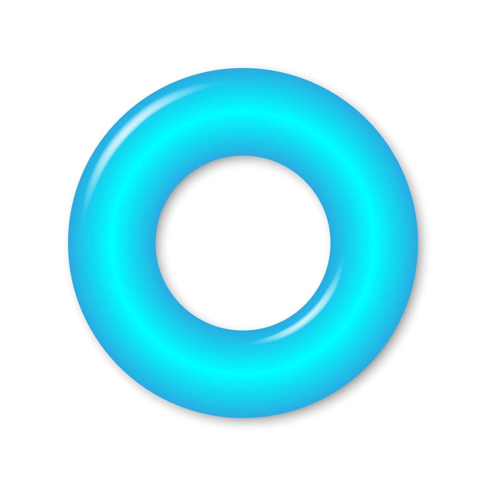 3d cartoon glossy badge or button. vector