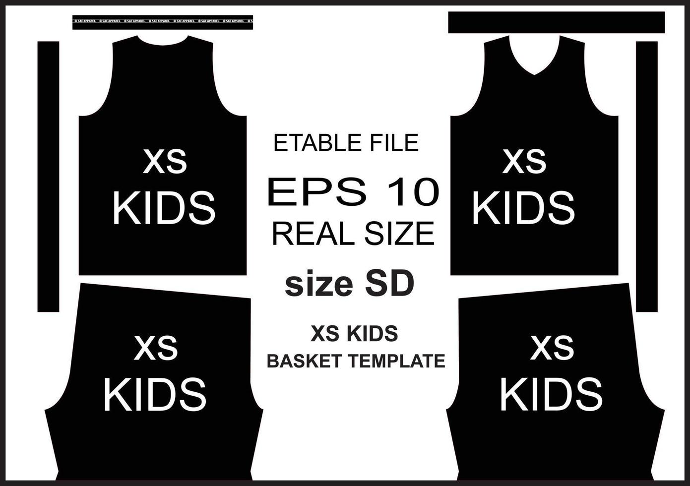 Pattren patrones para baloncesto ninos real Talla xs xtra pequeno lleno impresion sublime 21840905 Vector en Vecteezy