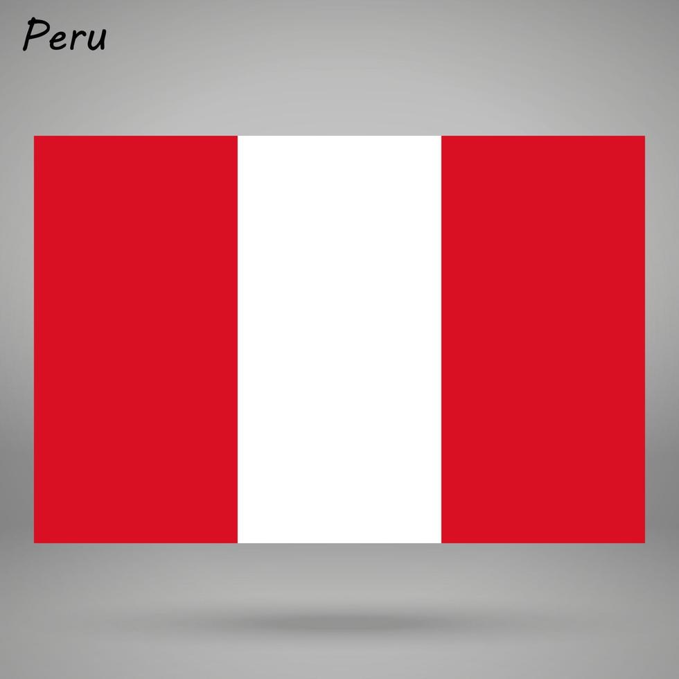 sencillo bandera aislado . vector ilustración